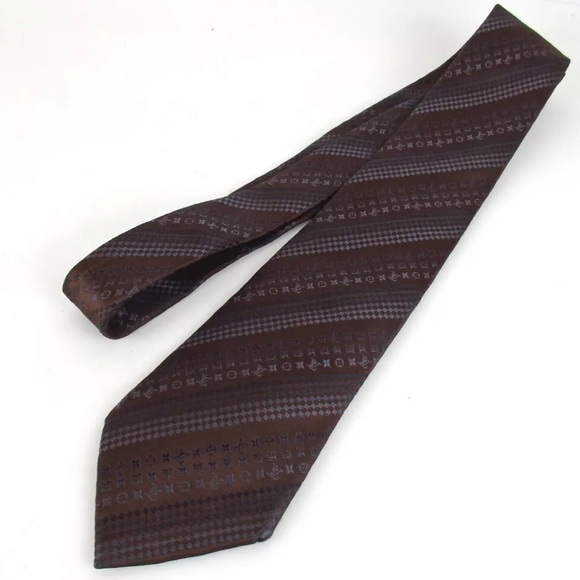 LOUIS VUITTON Monogram Silk Tie 😍 - Picture 1 of 10